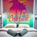 Capsule Miami Vice - Jacuzzi - Billard - Ecran Cinema & Netflix - Ping-pong - Nintendo & Jeux- Διαμέρισμα